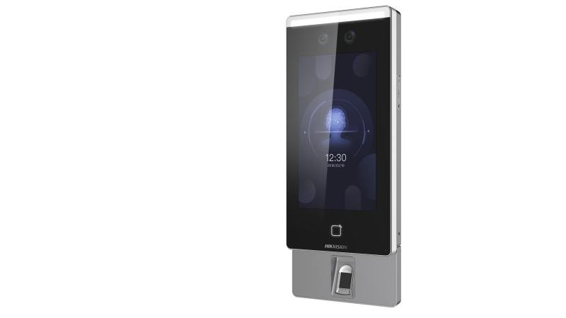 جهاز تعرف على الوجه مع كشف ارتداء الكمامة، شاشة 7 بوصة